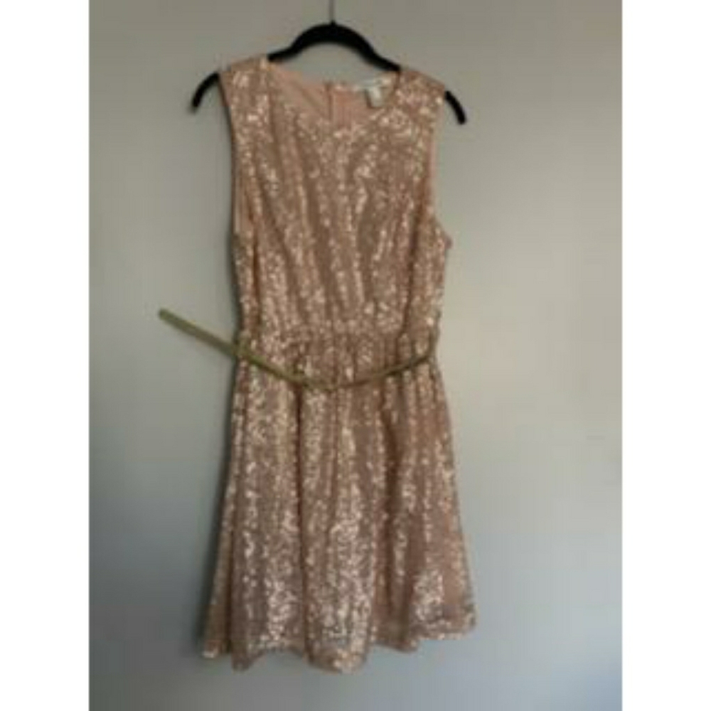 Forever 21 Blush Sequins dress